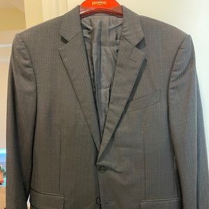 Ermenegildo Zegna Multiseason Black Dress Suit Jacket